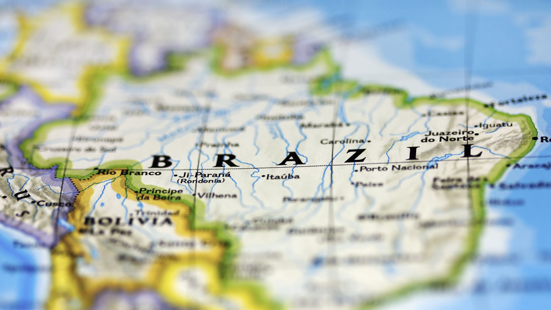 Map Brazil
