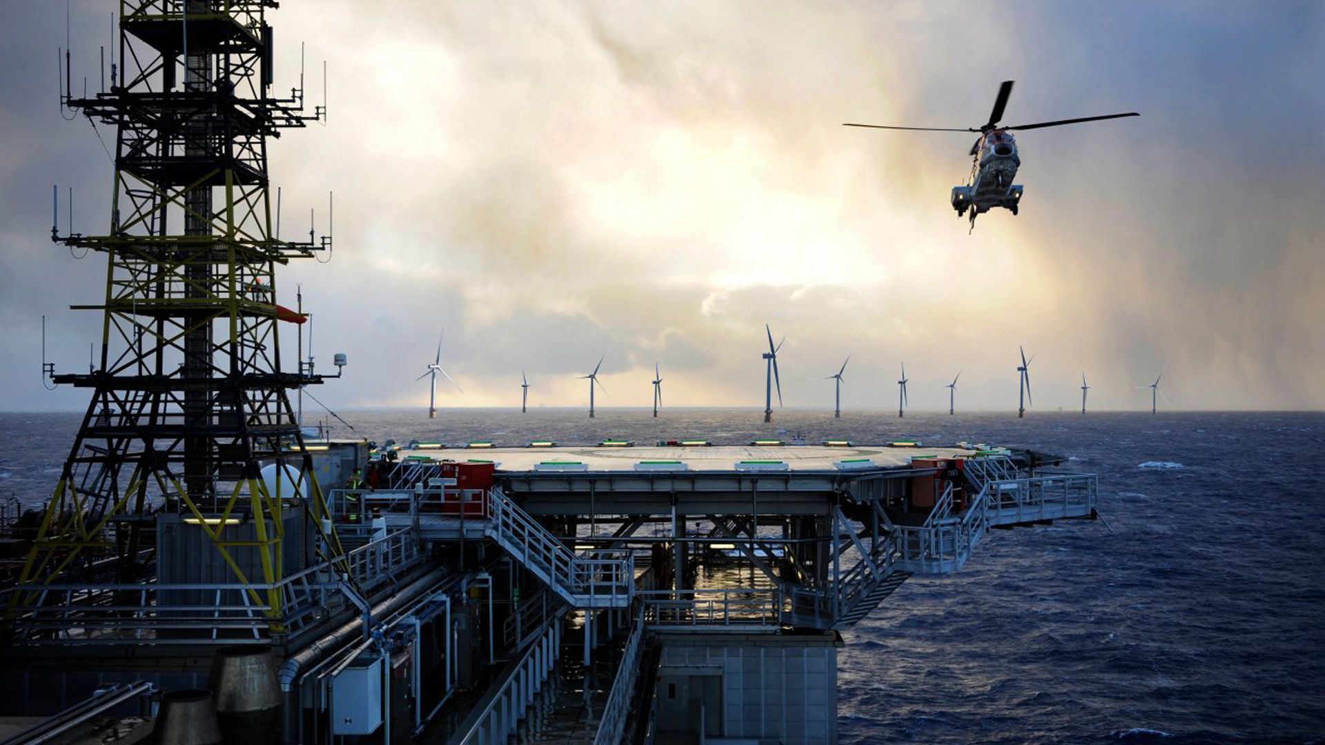 Wintershall Dea Hywind Tampen offshore Windfarm