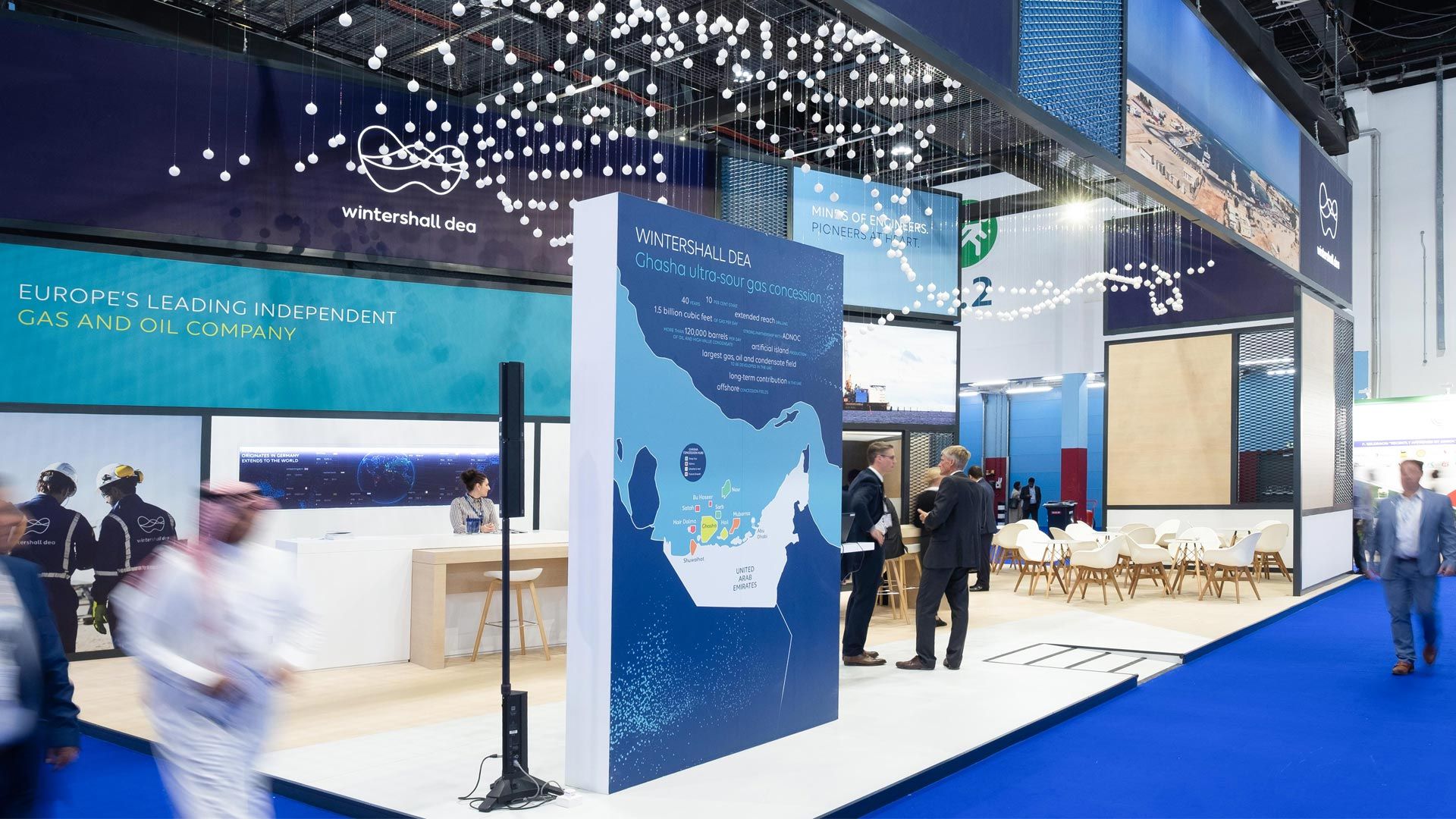 Wintershall Dea Stand ADIPEC 2019