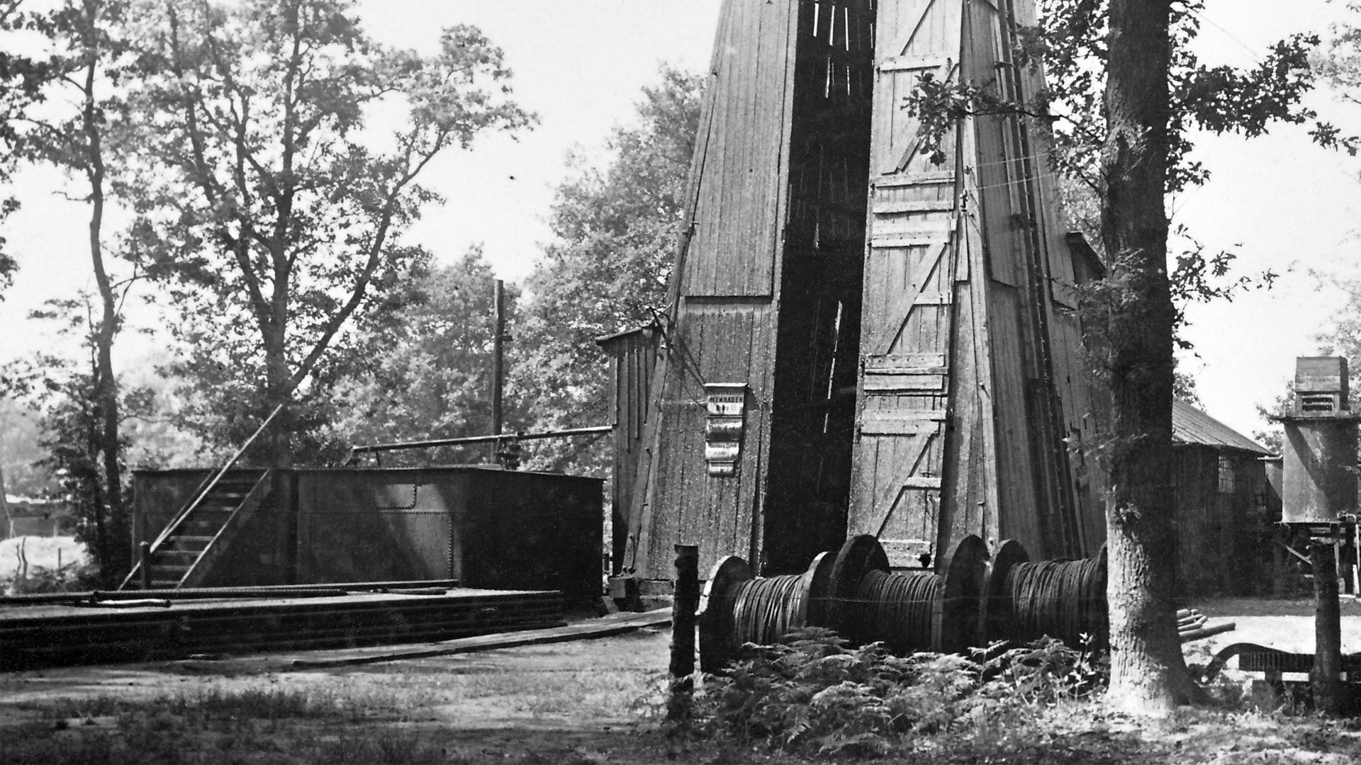 Wintershall Dea Historisches Bild Produktionsstätte
