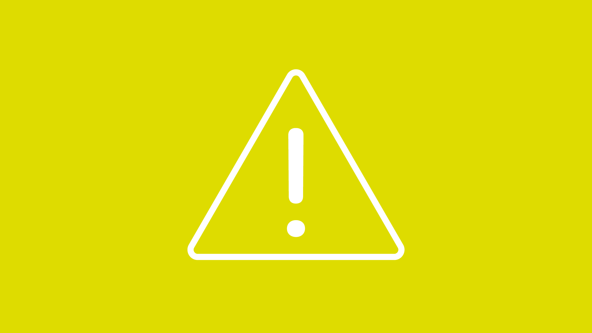Warning