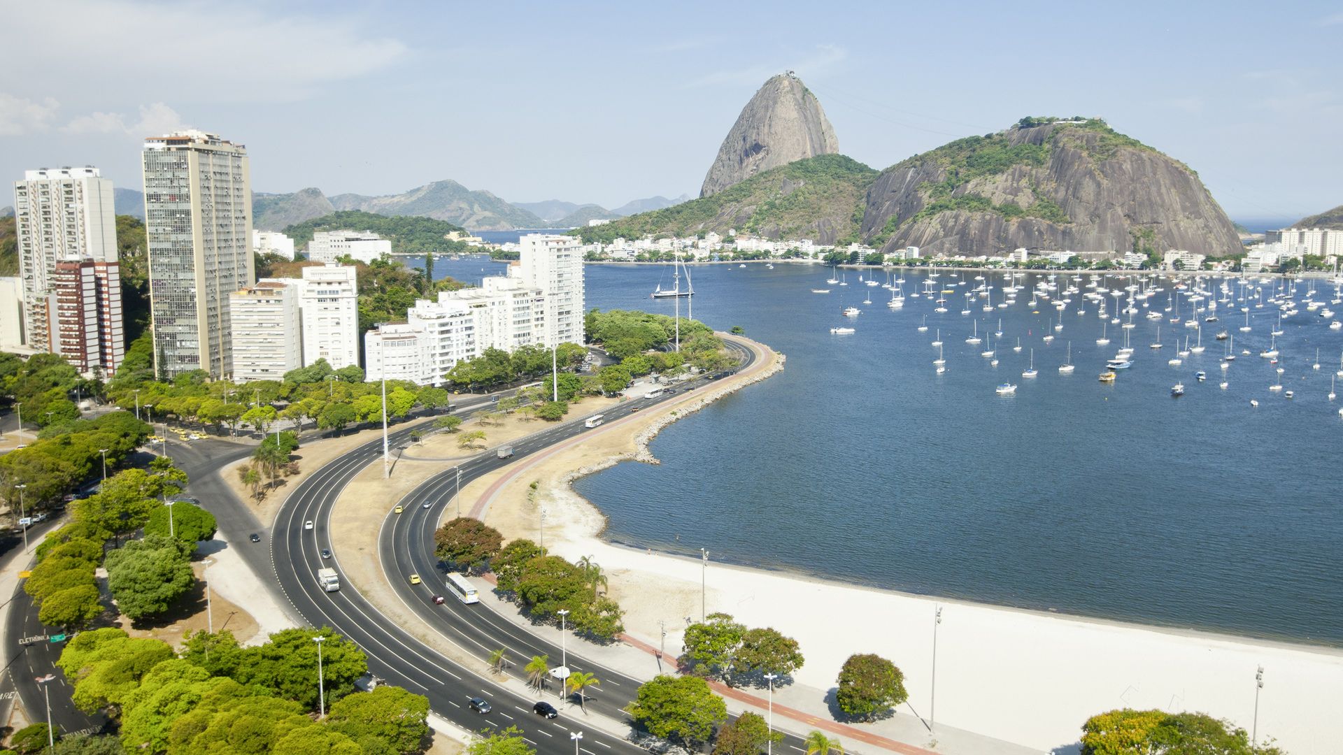 Rio de Janeiro Stadtpanorama Zuckerhut
