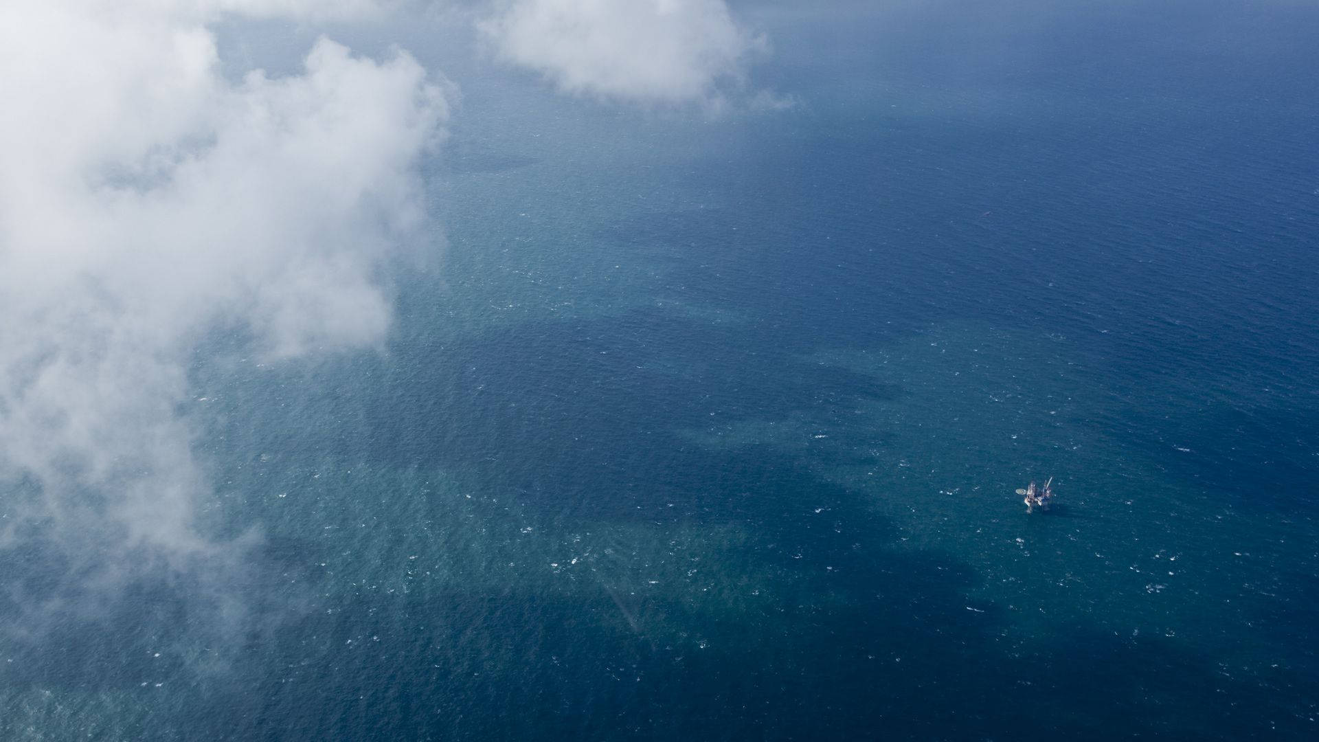 North Sea Bohrplattform