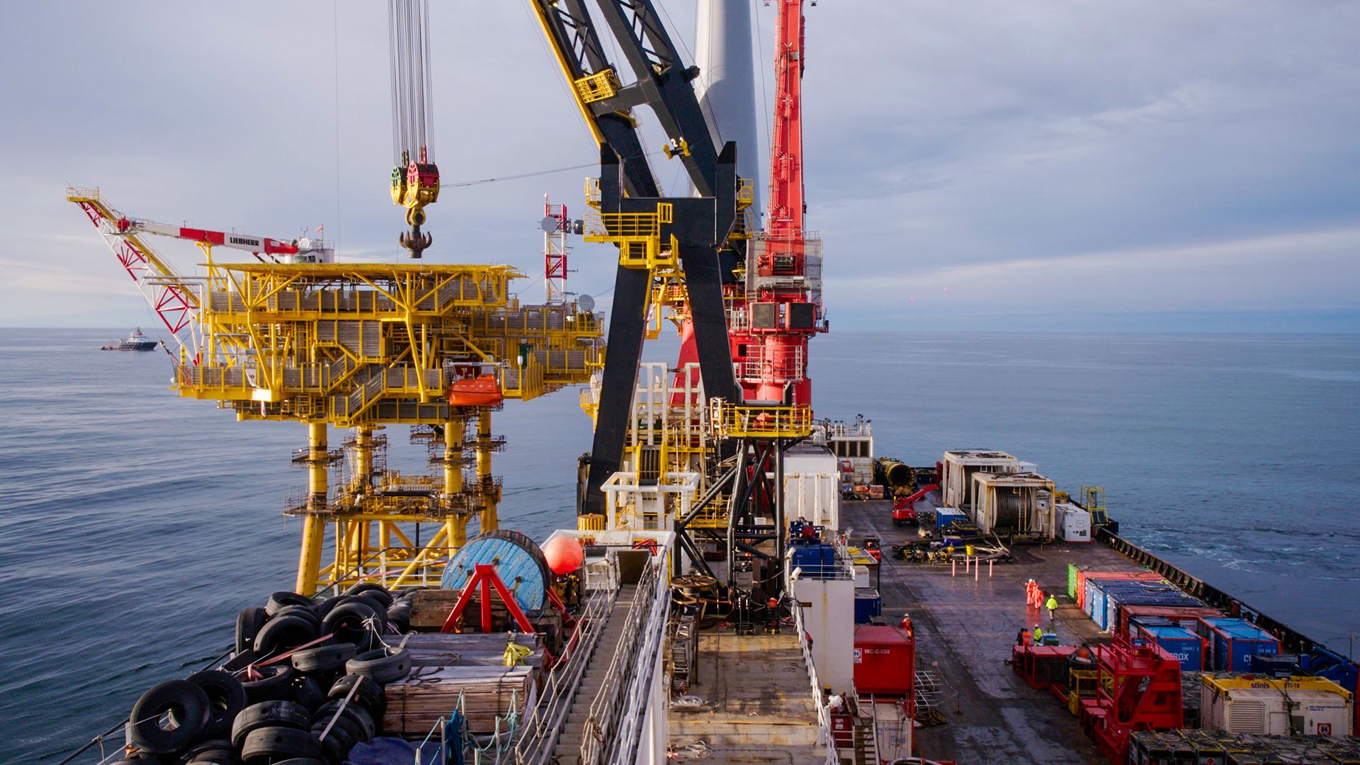 Successful installation of Fénix platform off the coast of Argentina