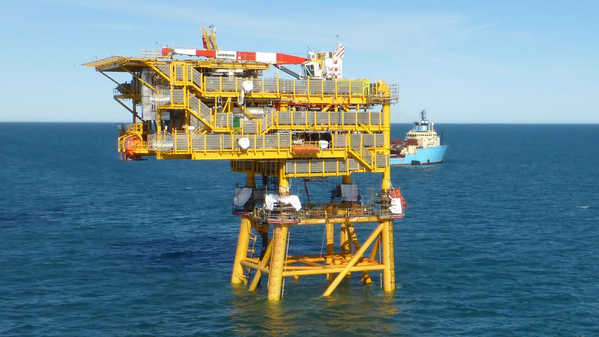 Wintershall Dea Offshore Plattform Vega Pléyade