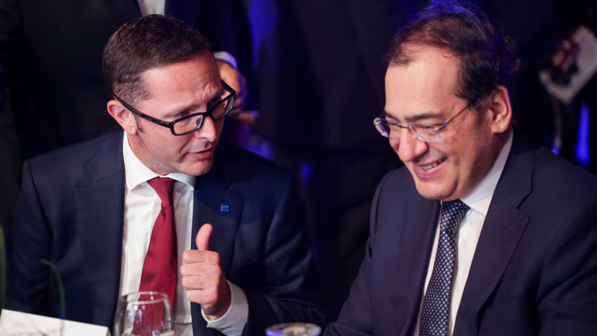 Wintershall Dea CEO Mario Mehren Minister of Petroleum Tarek El Molla