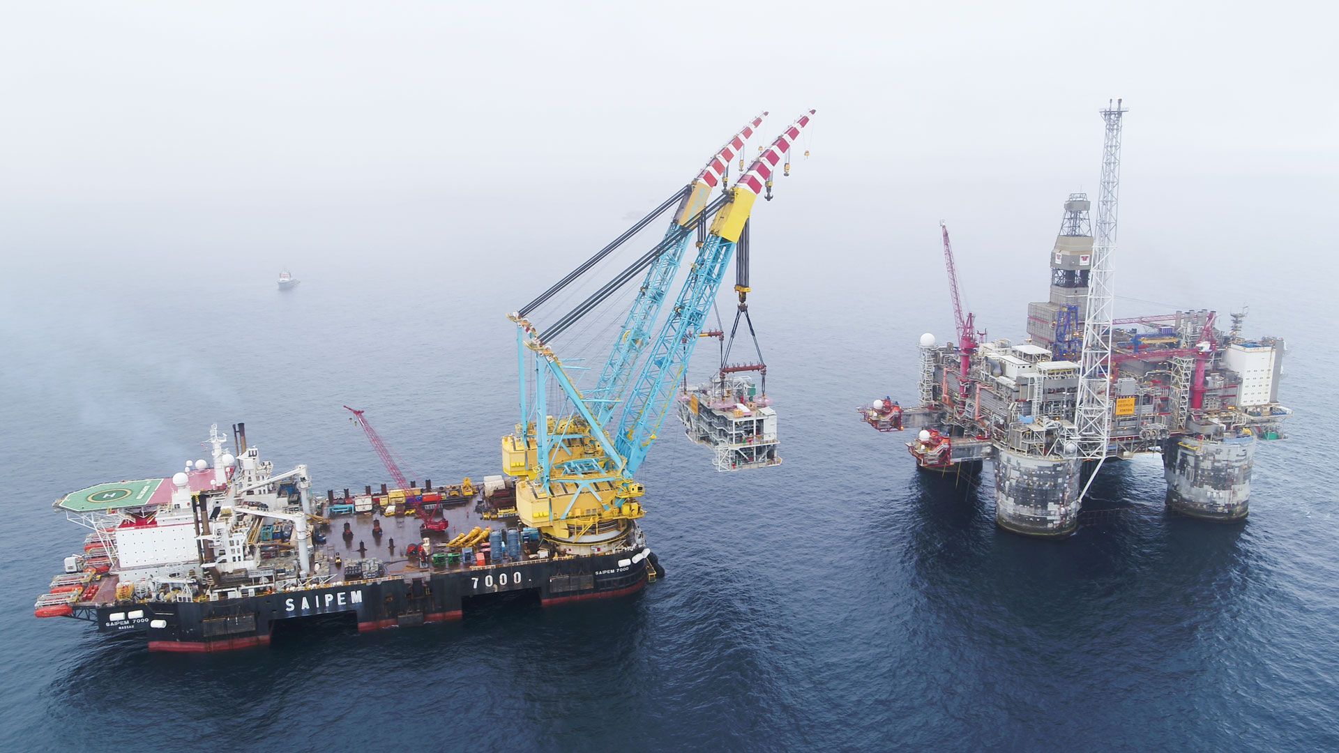 Wintershall Dea Installation Dvalin Modul Nordsee