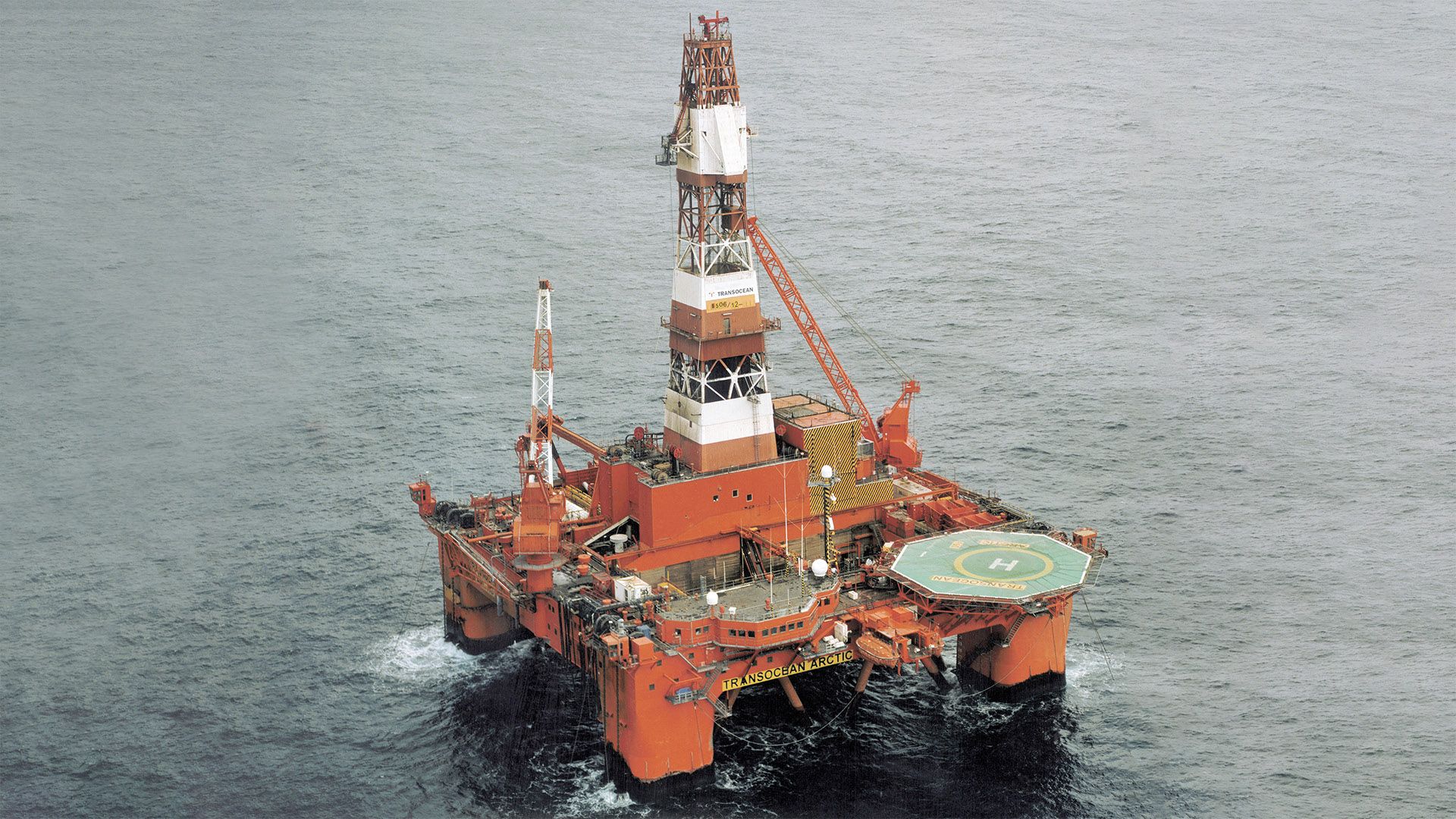Wintershall Dea Drilling Platform Dvalin