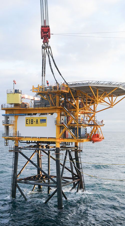 Bild des Sillimanite-Felds Wintershall Dea