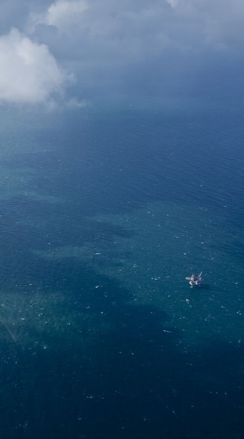 North Sea Bohrplattform